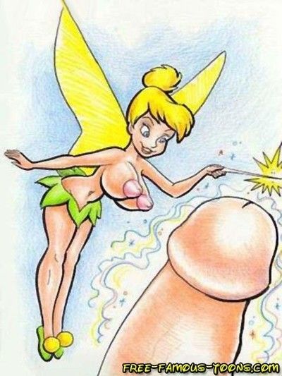 Fairy tinkerbell nude posing