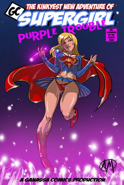 [ganassa (alessandro mazzetti)] supergirl: фиолетовый беда (superman)