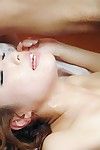 magnifique Asiatique Aya Sakuraba pierres à aiguiser Son oral Sexe compétences et prend Son Les amoureux de la cum des coups de