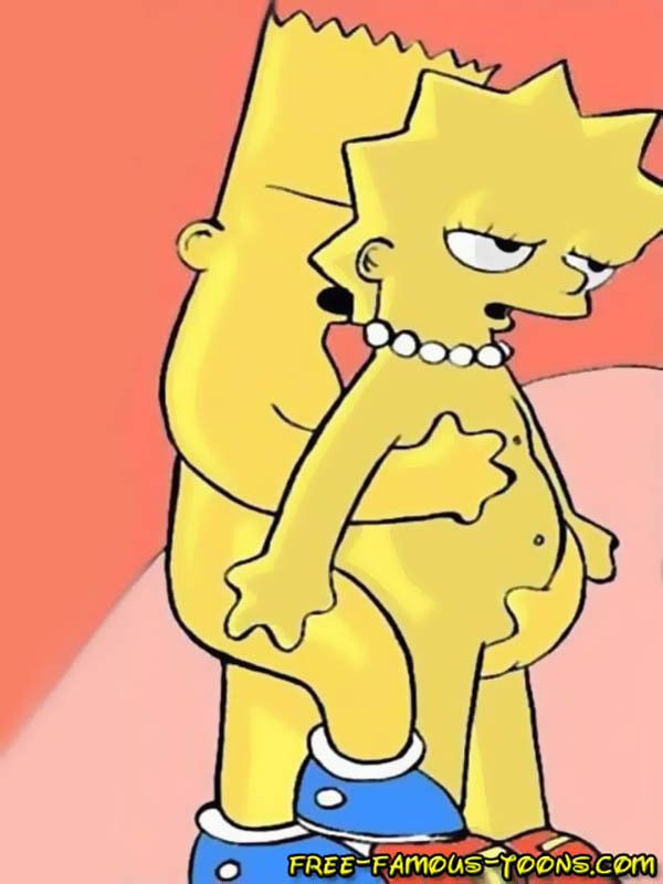 Барт и Лиза Симпсоны знаменитый Мультфильм Секс