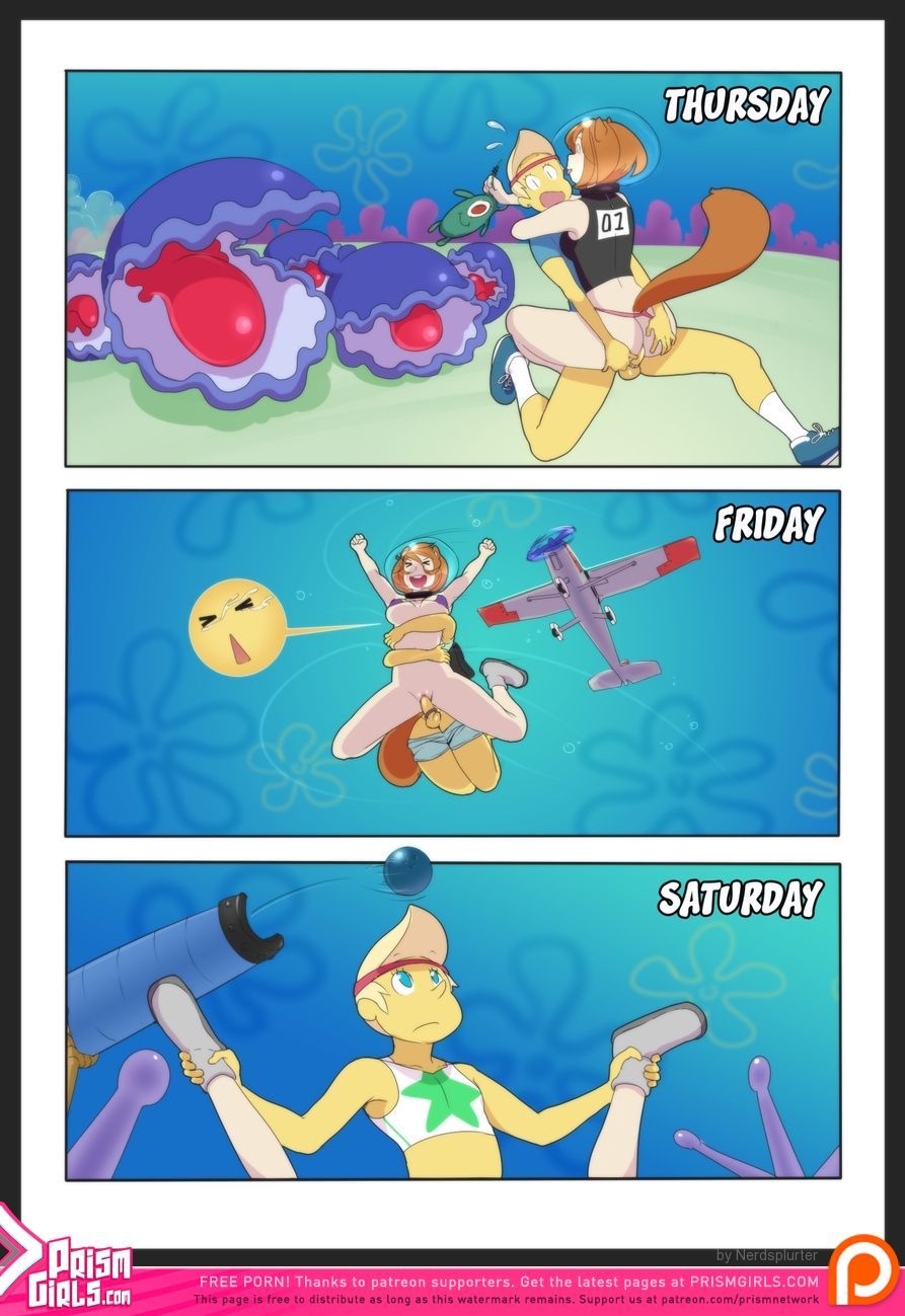 [Prism Girls (Nerdsplurter)] Pre-Hibernation Week (Spongebob Squarepants) [English]
