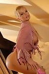 Gorgeous blond Silvia Saint does everything to reach climax throughout clammy masturbation