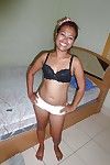小小的 泰国 女孩 reem 具有 宽 容易的 要 获得 异教徒 填充 与 性爱 淇淋