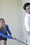 Fiera Capelli procace Bomba Nicole Aniston gode di Hardcore Sesso Con peloso Ragazzo