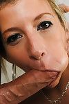 Big titted gadget Sara Jay is showing her marvelous deep throat gag skills