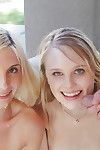 tiener pornosterren Lily Rader en Piper Perri krijgen Geneukt :Door: groot haan in aantal