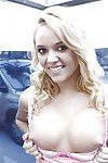स्माइली सुनहरे बालों वाली बेब एलेक्सिस मुनरो चमकती उसके अच्छा स्तन और आकर्षक गांड