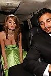 Going to a prom sexy babe Faye Valentine gets drilled by a naughty Latin guy