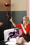 Big tit MILF darling Nina Hartley is about to show her hardcore sex skills.