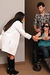 napalone mąż z ślepy kobieta pieprzy Niezwykle sexy Meksykańska dr Jenaveve Jolie