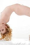 Teen solo girl Chloe Couture removes nurse uniform to bare small tits