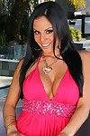 Busty Latina doll Mikayla strips her hot dress to be drilled by an extremely long dick