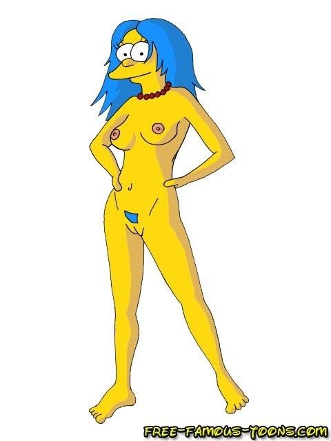 Nackt marge simpson Marge