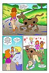 Tuyệt vời truyện tranh với người lớn Scooby Doo anh hùng