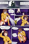 comics - Velma dinkley Consigue brutal Anal y Deepthroat a la mierda