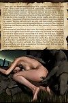 नग्न महिला लड़की हो जाता है गड़बड़ :द्वारा: बुराई और सींग का बना हुआ प्राणी