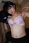 Chinese floosie Erika Niiyama playing with dick her gash and glorious bath