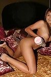 Unyielding perverse infant Kat Amateur lets u compare her wild smooth head uterus with fleshlight