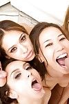 Extreme Chinese Adriana Chechik scrotum swallowing & licking wazoo in perspired contrary orgy