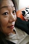 Çin sakin esmer saç Yoshiko Makihara var gösterilen kapalı içinde Çekici boru