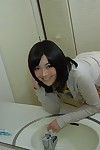 Arisa Maeda é posando no livecam durante o horário Que vestindo ela quente underware