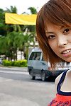 тощий японский Дорогие с жаждут ноги Минами Аикава разоблачение ее вежливые мошенники