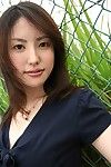 oriental Raven Prinzessin Takako Kitahara Genießt in Necken in Bauch der die web Kamera
