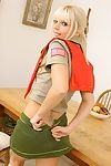 Mädchen scout rachel C Streifen Mit Respekt zu zu Ihr weiß Baumwolle Höschen und zeigt Ihr Voll der LEBEN Krüge