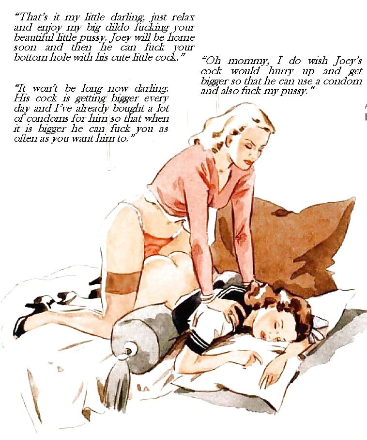 Vintage Art with Incest Captions [English]