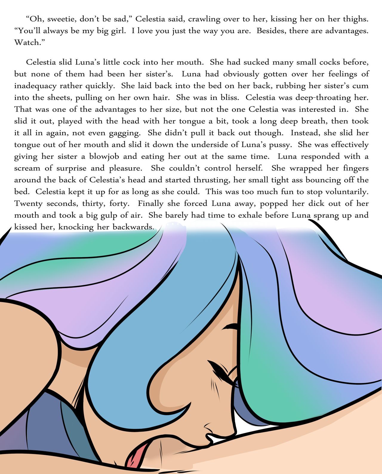 [Megasweet] Luna\'s Fine Wand (My Little Pony: Conjunction is Magic) [Colorized]