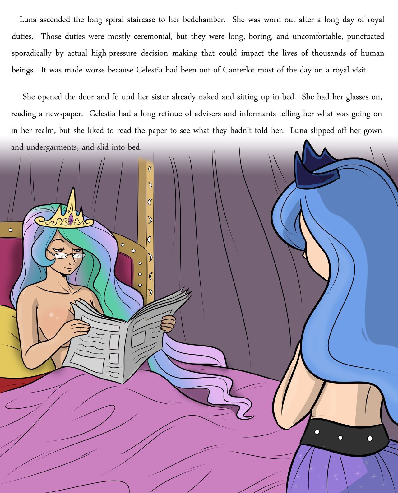 [Megasweet] Luna\'s Fine Wand (My Little Pony: Conjunction is Magic) [Colorized]